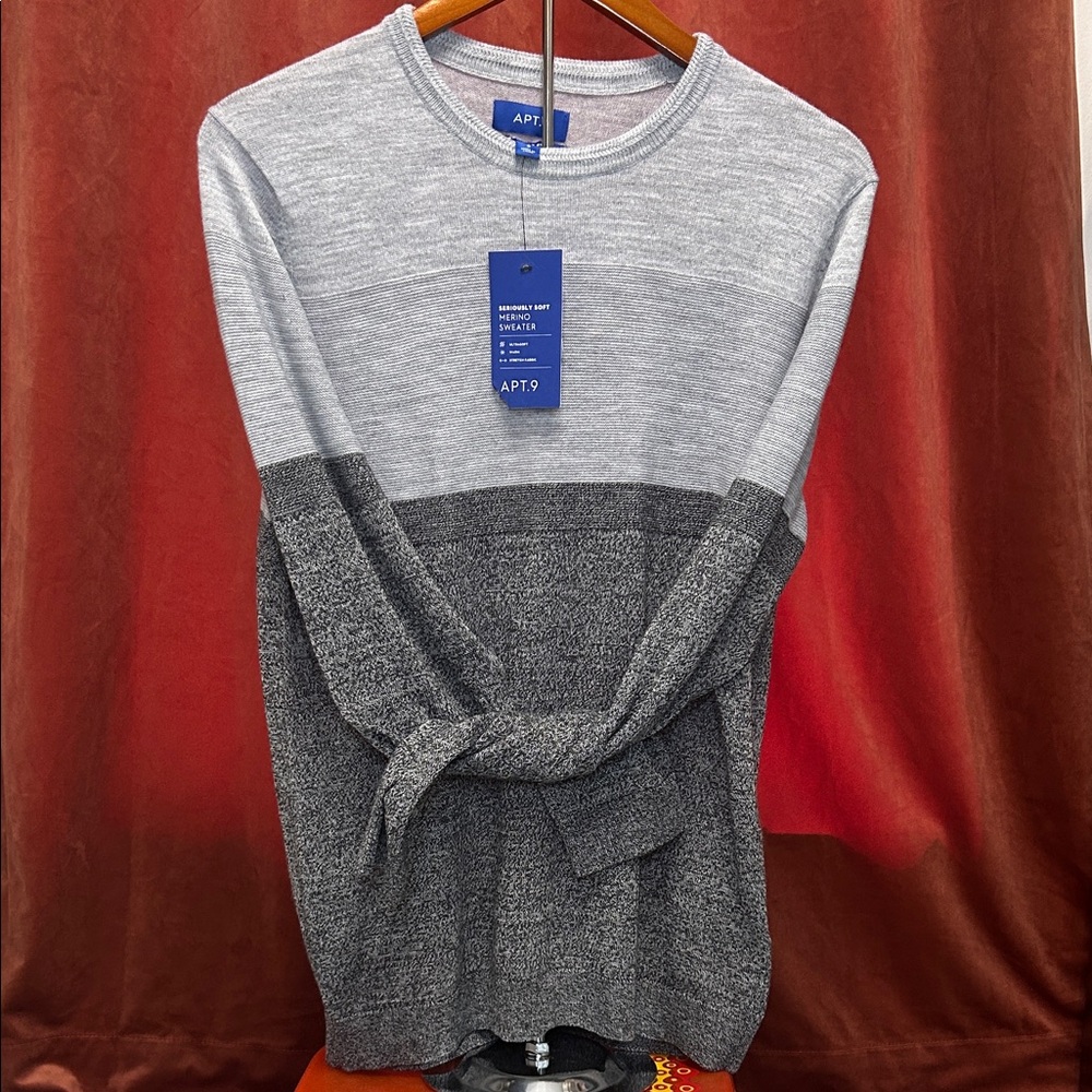 NWT Apt. 9 Merino Wool Women's Sweater